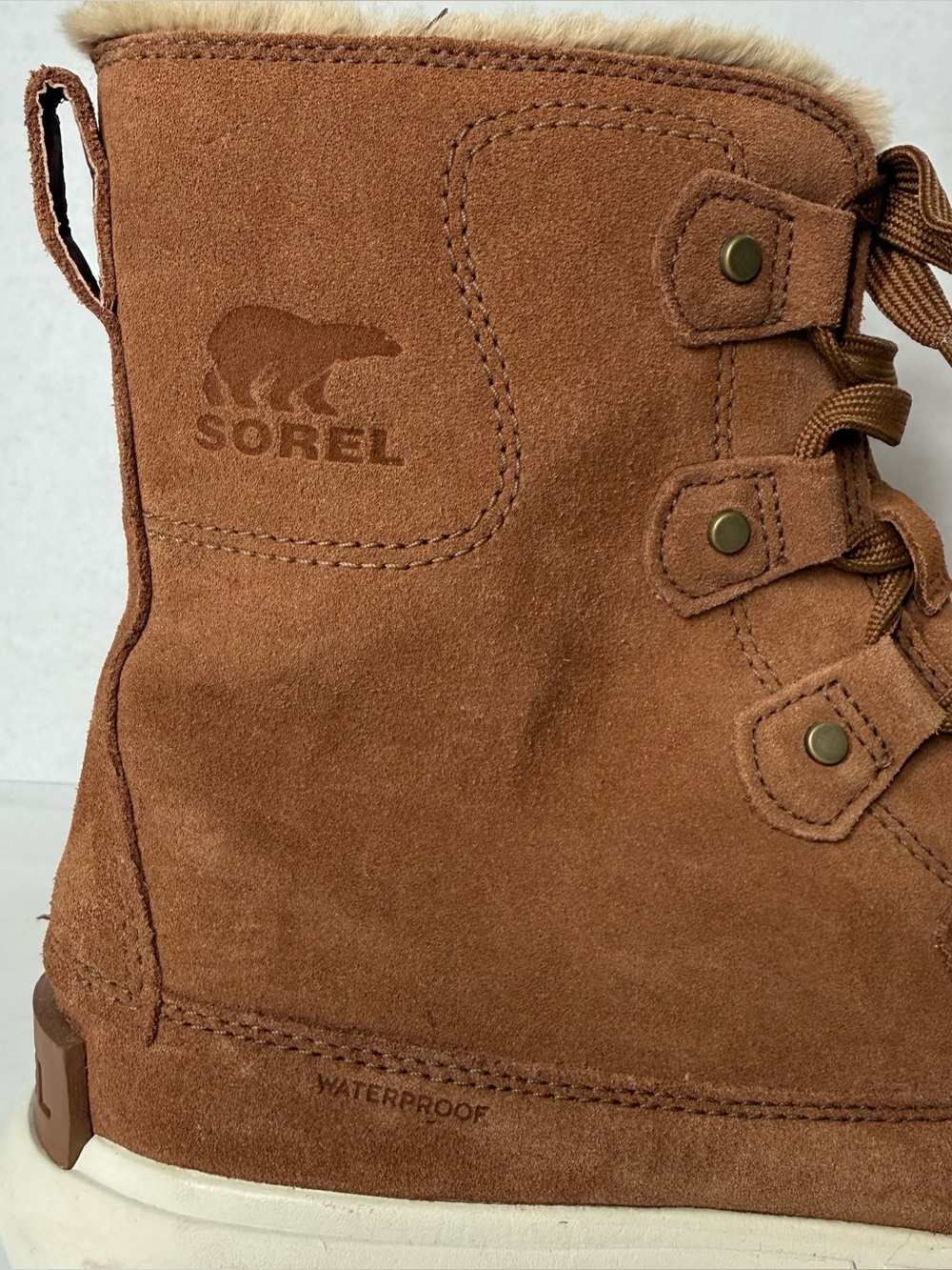 Sorel Womens Joan Explorer II Waterproof Lace Sneaker Boots sz 9.5 EUC - Picture 5 of 12